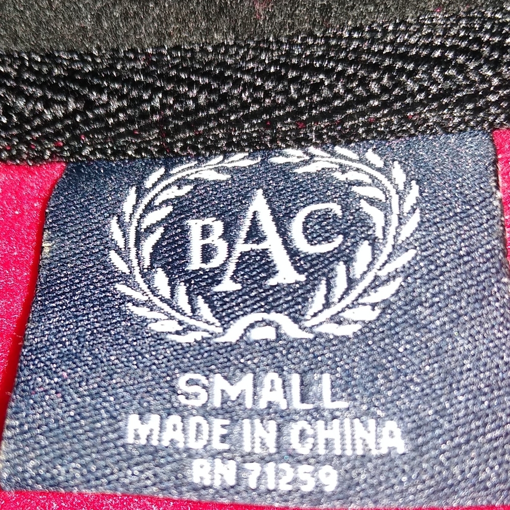 BAC Size Small Red - Picture 4 of 5